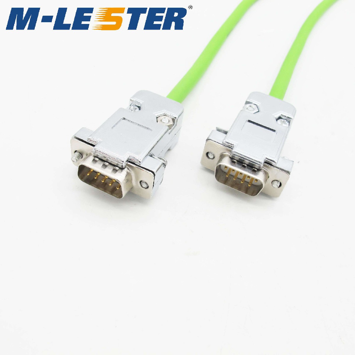 DB9串口RS232屏蔽连接线ABS塑壳装配式