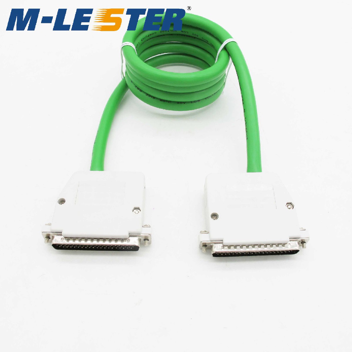 DB62针转针(三排)双绞双屏蔽连接线