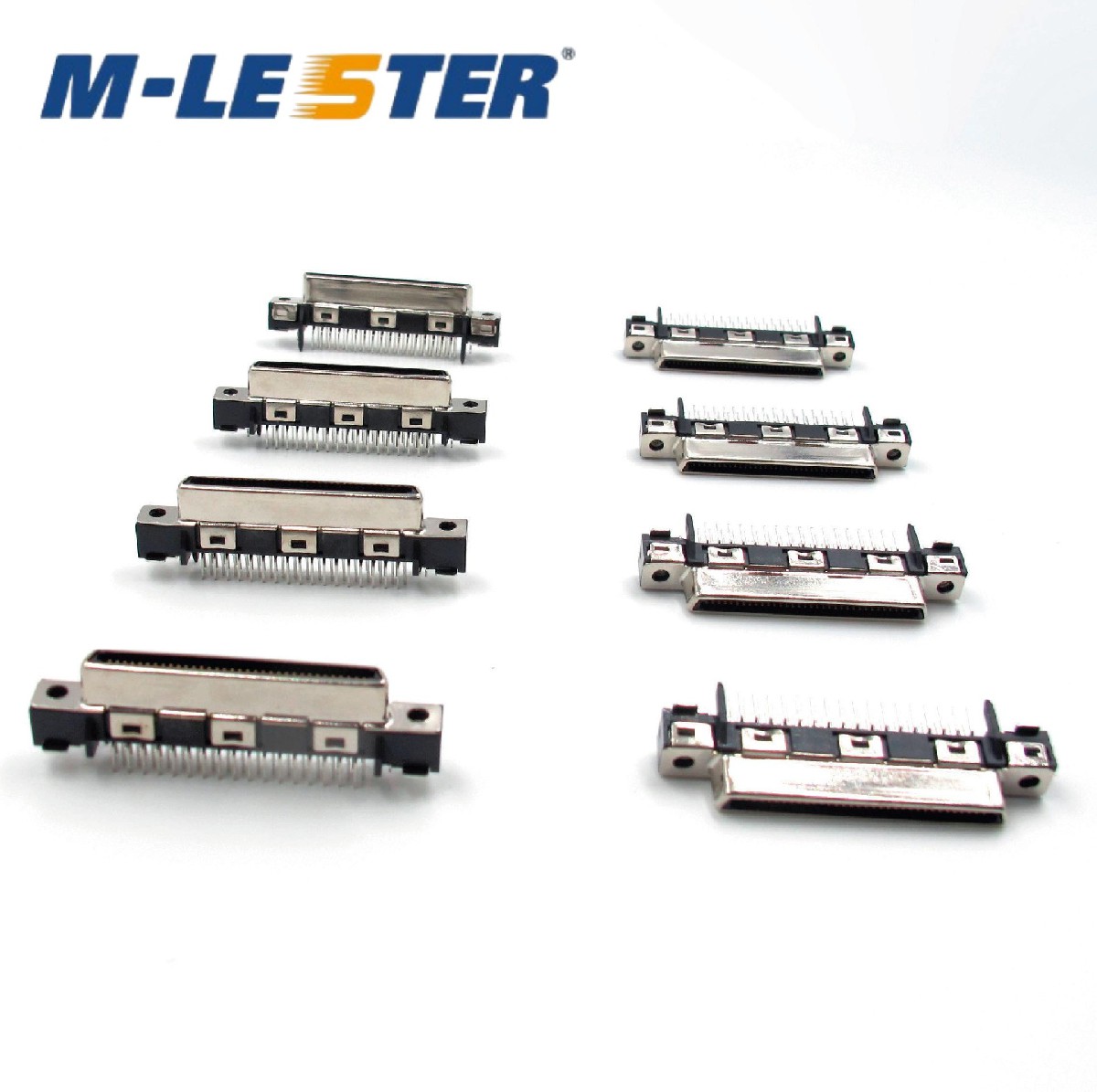 VH CN68孔180度插板间距0.8连接器