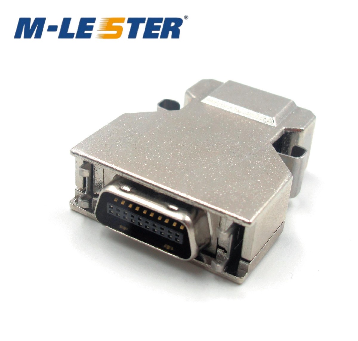 SCSI CN20公间距1.27铁壳弹片式连接器