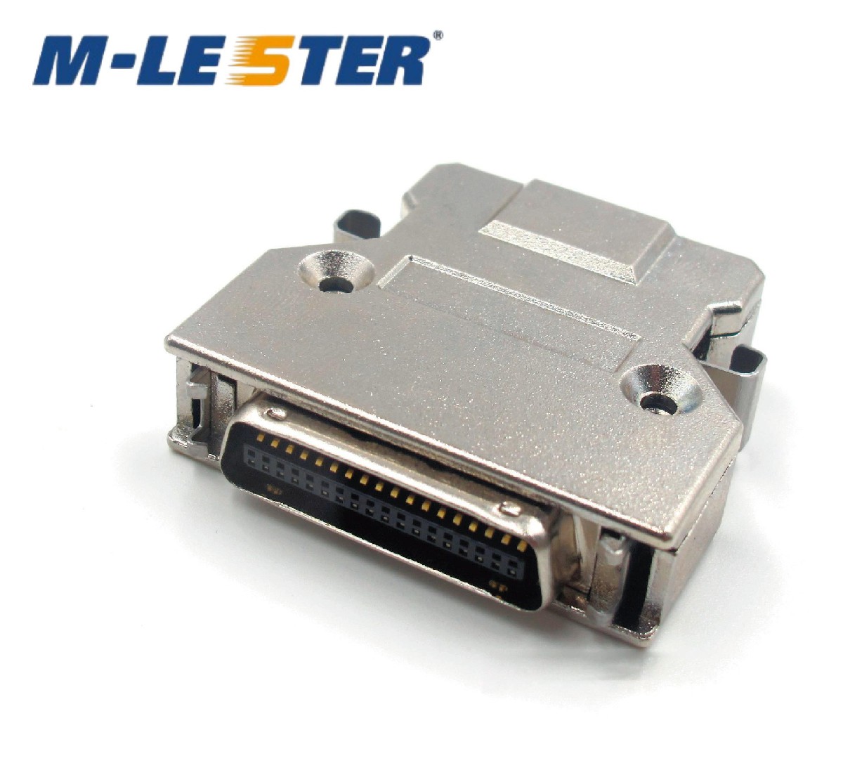 SCSI CN36公间距1.27铁壳弹片式连接器