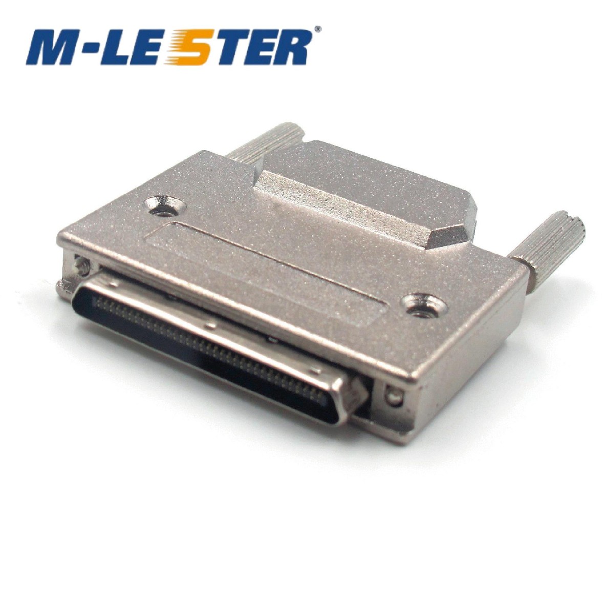 SCSI CN68公间距0.8铁壳螺丝式连接器