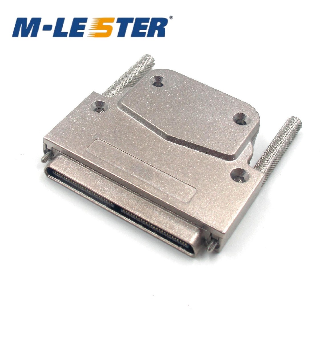 SCSI CN100公间距0.8铁壳螺丝式连接器