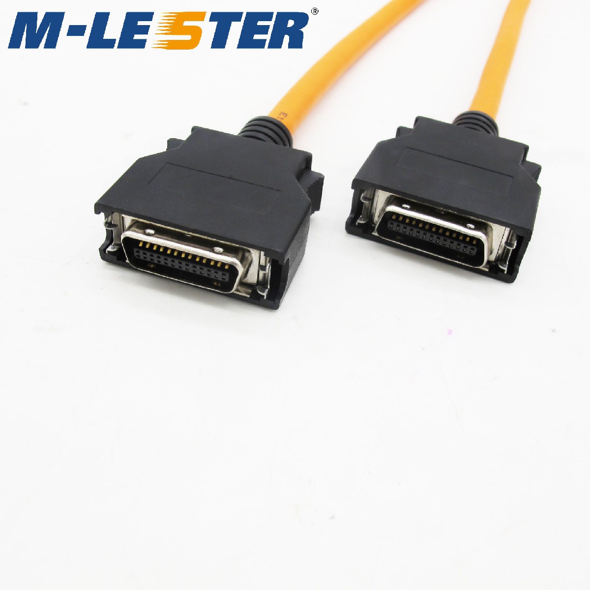 SCSI CN26针转CN26针塑壳装配一体弹片式