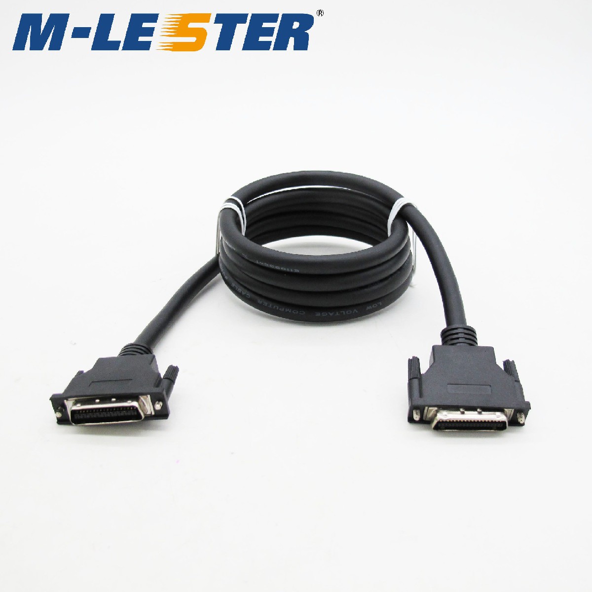 SCSI CN36针转CN36针塑壳装配一体螺丝式