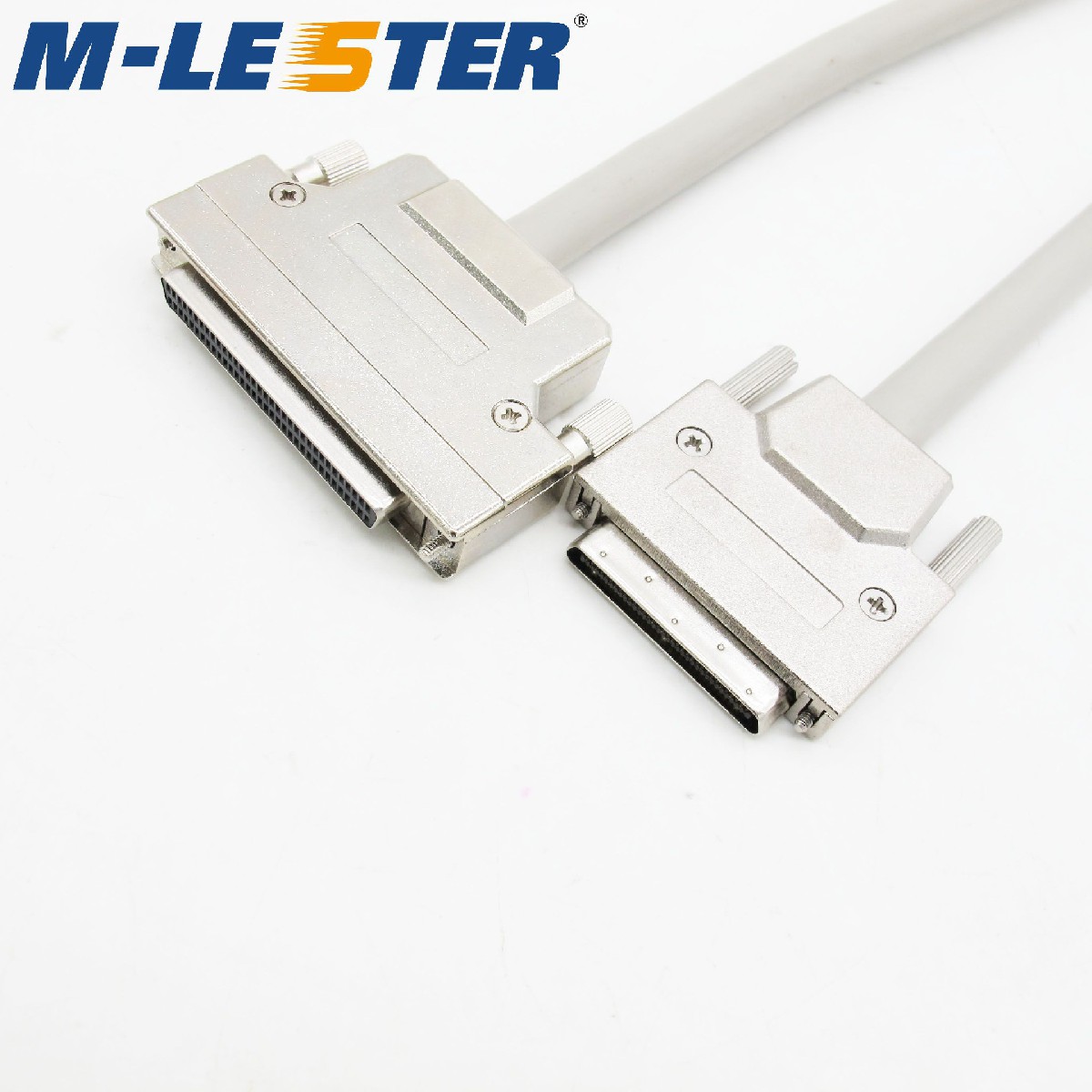 SCSI V.68针转DB68孔锌合金铁壳螺丝式