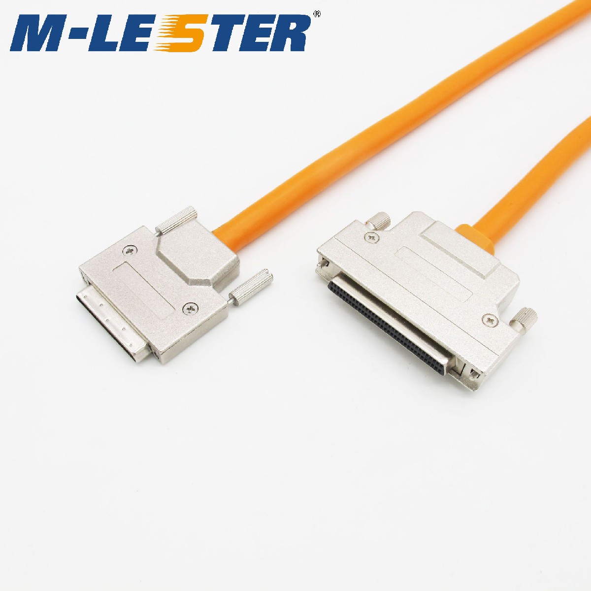 SCSI V.68针转DB68孔锌合金铁壳螺丝式