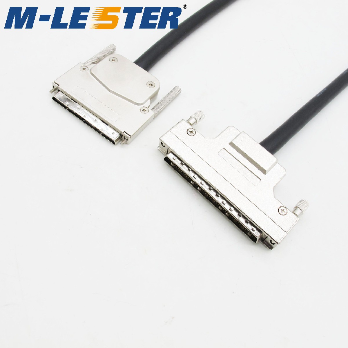 SCSI V.100针转DB100针锌合金铁壳螺丝式